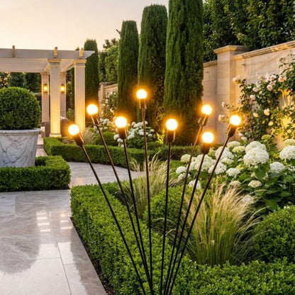 Enchanting Solar Garden Lights | Weatherproof Firefly Lamps for Outdoor Ambiance