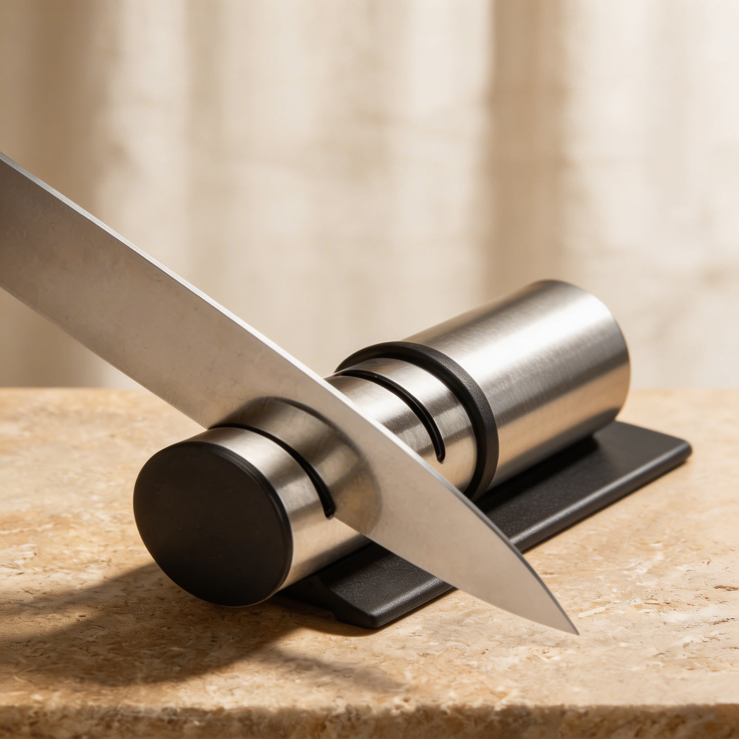 Éclat | Knife Sharpener with Precision Grinding & Elegant Design | Effortless Sharpness for Every Kitchen
