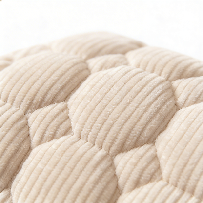 Cozy Haven | Dog Bed with Non-Slip Base & Bolstered Sides | Soft Microfiber